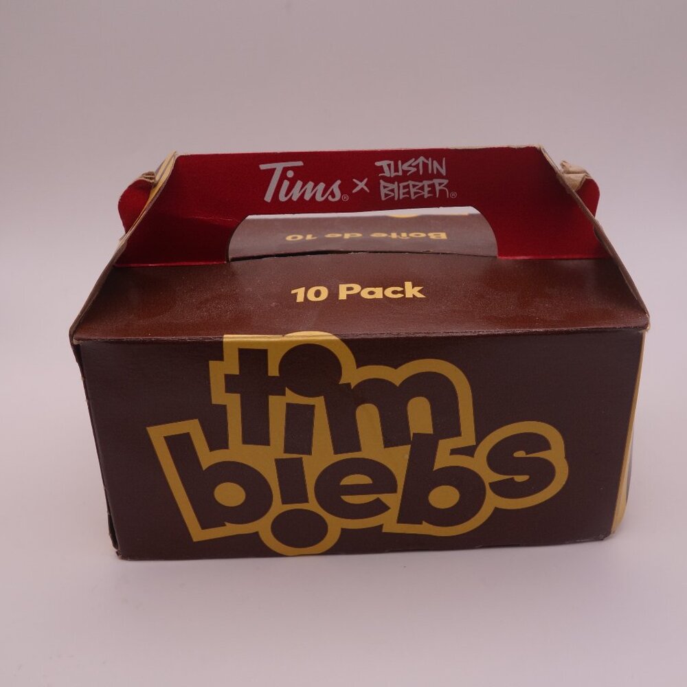 Tims x Justin Bieber 10 Pack Tim Biebs Box filled with Golf Tees